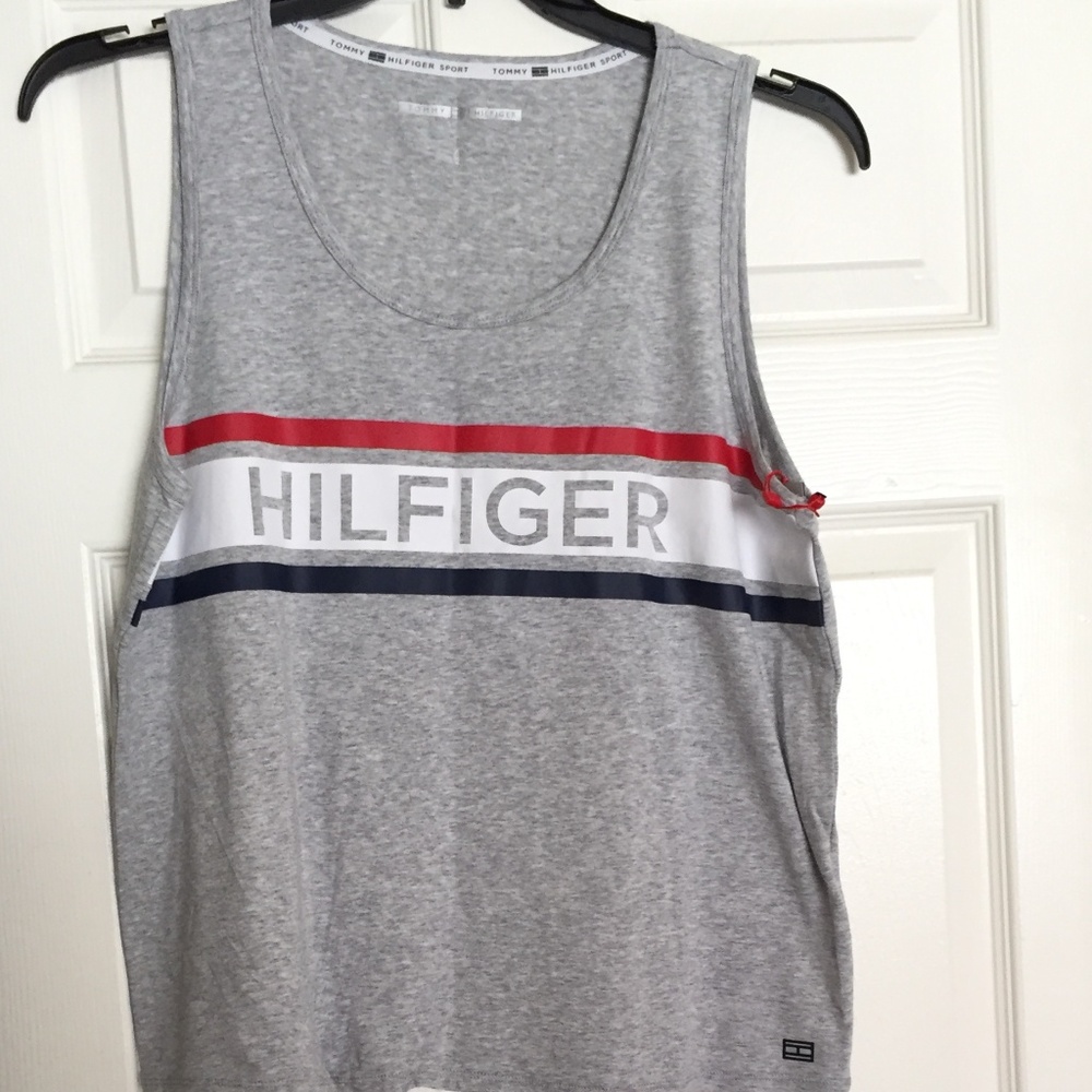 Tommy Hilfiger activewear tank-top/gray/XL